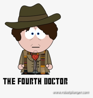 Doctor Who South Park - Doctor Who Tom Baker Cartoon #8280402