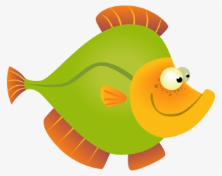 Fish Drawing Sea Clip Art - Рыба Рисунок На Прозрачном Фоне #8281293