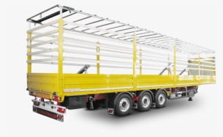 3-axle Lightweight Platform Semitrailer - Trailer Truck #8281471