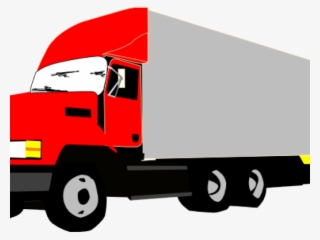 Cargo Truck Clipart Shipping Truck - 18 Wheeler Truck Clipart #8282092