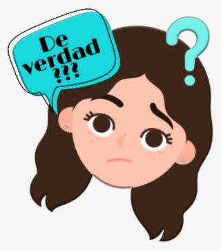 Girl Sticker - Cartoon #8282219