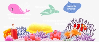 Noise Pollution Underwater Can Affect Marine Animals - Png Under The Sea Clipart #8282220