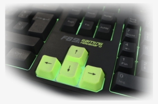 F89proe Keep Out 7 Backlighting Gaming Keyboard - Teclas De Direccion #8282661