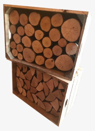 Decorative Split Logs - Chocolate #8282896