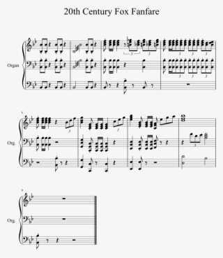 20th Century Fox - 20th Century Fox Fanfare Noten #8282921