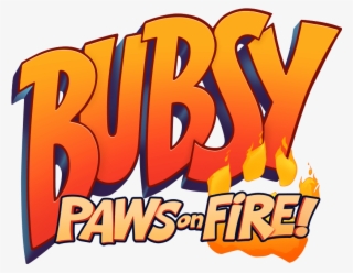 Bubsy Paws On Fire Logo - Bubsy #8283184