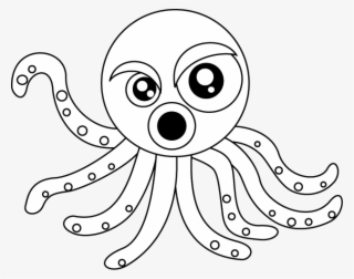 Octonauts Colossal Squid Coloring Page - Cartoon #8283443