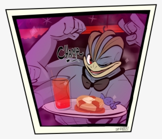 Machamp Cafes Are Now Canon [morepkmn] - Cartoon #8285457