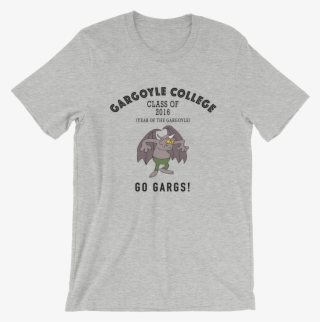 Gargoyle College T-shirt - T-shirt #8285603