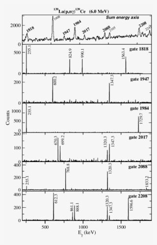 Examples Of Gates Set On The Sum Energy Axis Of The - Diagram #8286823