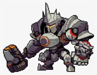 Reinhardt From Overwatch - Overwatch Reinhardt Pixel Spray #8287059