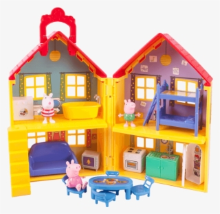 Free Png Download Peppa Pig House Playset Png Images - Peppa's Deluxe House #8287483