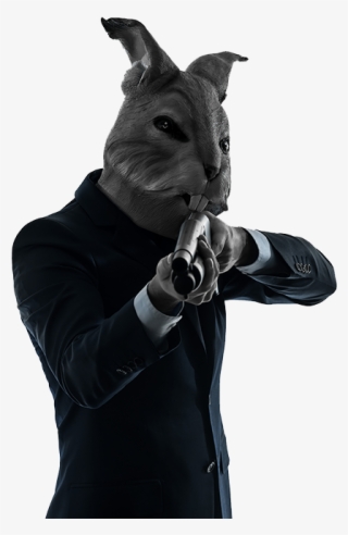 Rabbit Head Mask Png #8287901