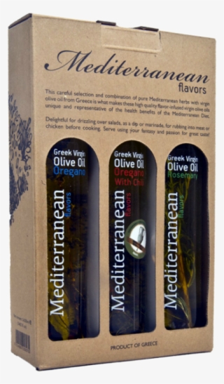 Mediterranean Flavors 3x250ml Gift Pack - Merry Christmas And Happy New #8288013