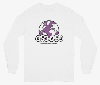 Long Sleeve Globe - Long-sleeved T-shirt #8288842