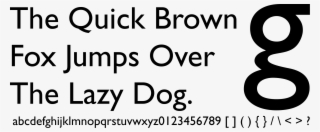 Open - Gill Sans #8288992