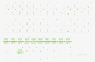 Font Saker Sans Thin Preview - Number #8289596