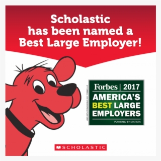 Forbes Names Scholastic A 2017 Best Large Employer - Cartoon #8290660