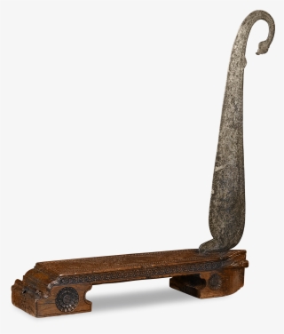 Indian Arivalmanai Culinary Cutting Tool - Wood #8291037