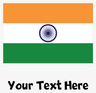 Indian Flag Drinking Glass - Flag Of India #8291160