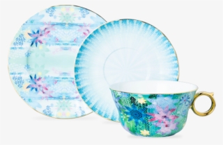 Falling Flowers Jade Trio - Bowl #8291603