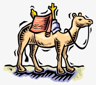 Vector Illustration Of Beast Of Burden Camel Dromedary - Camel Clip Art #8291821 Vector Illustration Of Beast Of Burden Camel Dromedary - Camel Clip Art #8291821