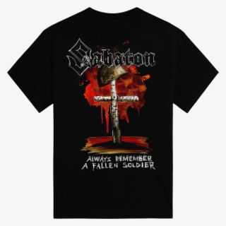 1 Always Remember Sabaton T-shirt Backside - Sabaton 40 To 1 Shirt #8292909