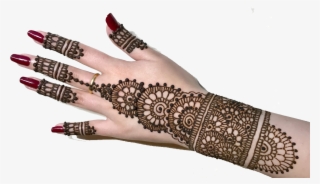 Drawing Of Mehndi Design #8293944