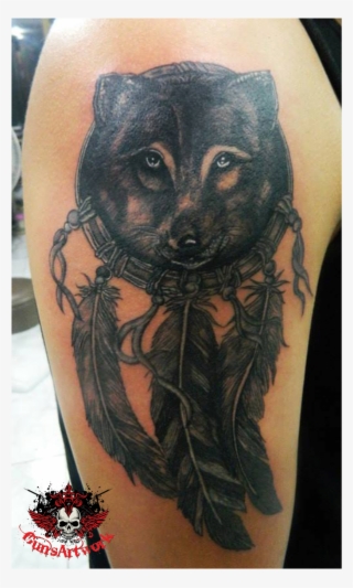 Dog Dream Catcher Tattoo - Tattoo #8294199