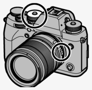 Camera Lens Clipart Shutter Speed - Digital Slr #8294995