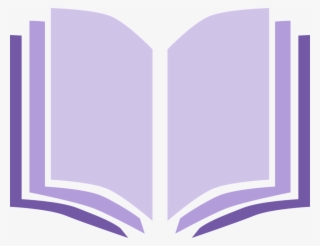 Clip Art Of Open Book In Purple - Logo De Libros Abiertos Png #8295288