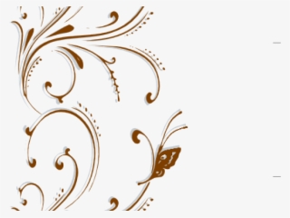 Butterfly Design Clipart Wedding - Frilly Design #8296615