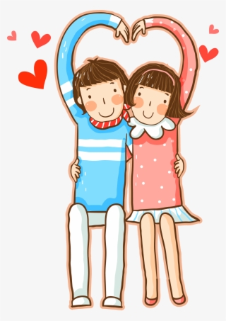 1647 X 2332 8 - Heart Love Couple Cartoon #8296793