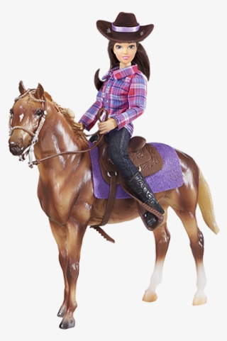 Breyer Classics Western Horse And Rider #8297128