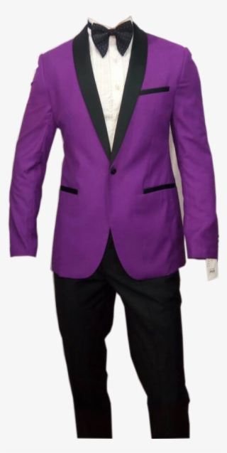 Picture Of Men's Purple Shawl Lapel Suit - Tuxedo #8297685