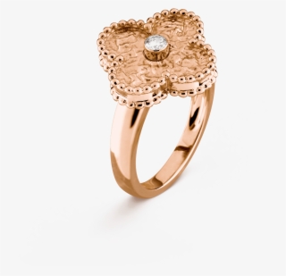 Vintage Alhambra Ring, - Van Cleef Vintage Alhambra Ring #8298643