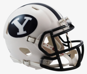 Bringham Young Cougars Byu Ncaa Speed Mini Helmet - Byu Football Helmet Png #830229