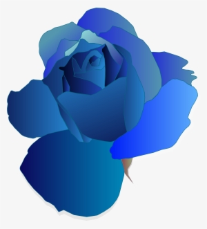 Blue Rose Clipart Transparent - Blue Roses No Background #830254