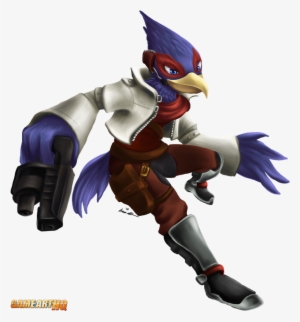 Falco Lombardi Star Fox Game Art Hq Nintendo Challenge - Super Smash Bros Mélée Fox #830540