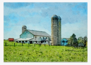 White Barn Etown - Painting #830641