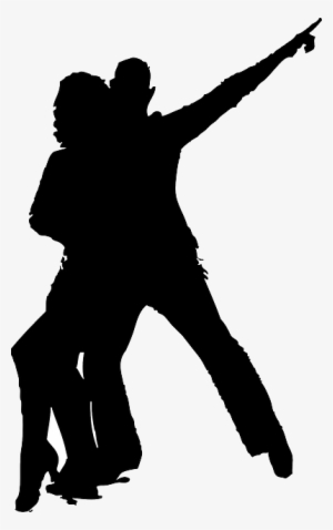 Dancer Silhouette At Getdrawings Com Free For - Silhouette Disco Dancing Couple #830688