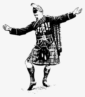 This Free Icons Png Design Of Scotsman Dancing #830789
