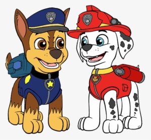 Marshall - Paw Patrol Chase Cartoon #831017