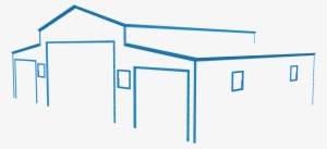 Barn Trim King Blue - House #831060