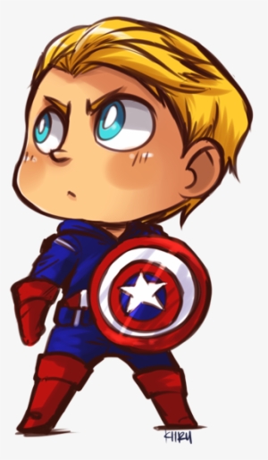 Captain America By Kiirusama - Cute Captain America Cartoon #831324