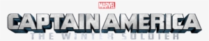 Captain America Winter Soldier Logo Png - Captain America Name Logo Png #831397