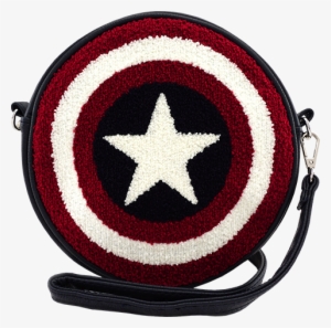 Captain America Shield Crossbody Bag Apparel - Symbol Captain America Logo #831712