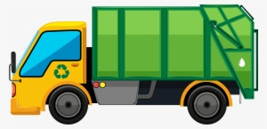 Clip Dump Truck - Door To Door Collection Of Waste #831888