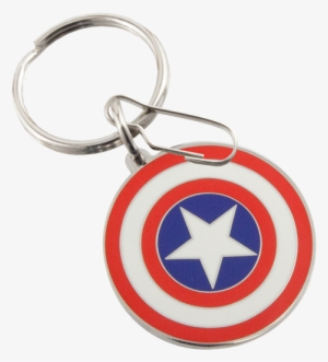 Marvel Captain America Shield Enamel Key Chain - Captain America Shield Drawing Easy #832006