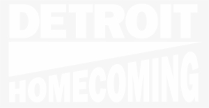 Dethomecoming Logo White Trans - Poster #832044